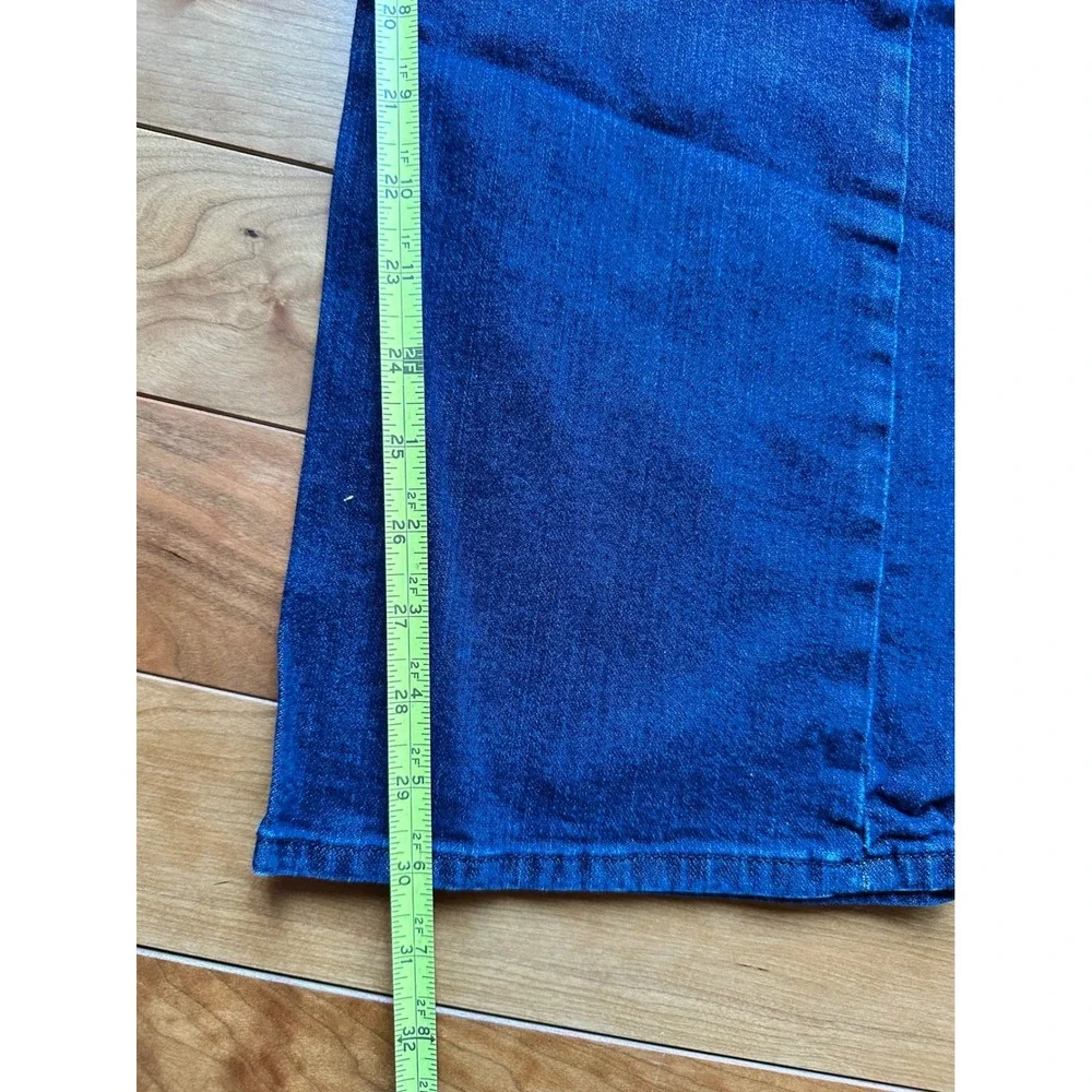 Calvin Klein Jeans Mens 33 Modern Boot Cut Dark Wash‎ Blue Denim Jeans 33x30